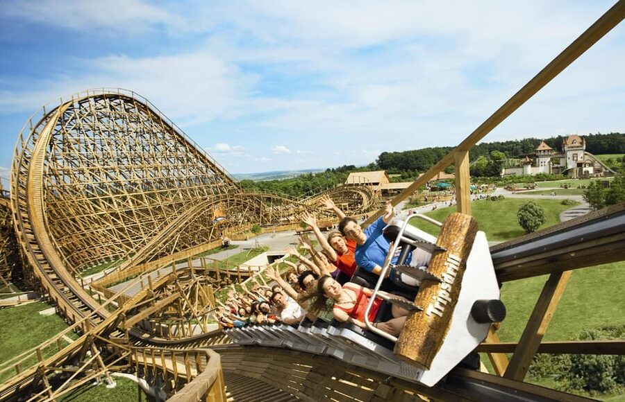 Tripsdrill Adventure Park: Entry Ticket - Gaudi-Viertel indoor play: climbing and sliding for all weather