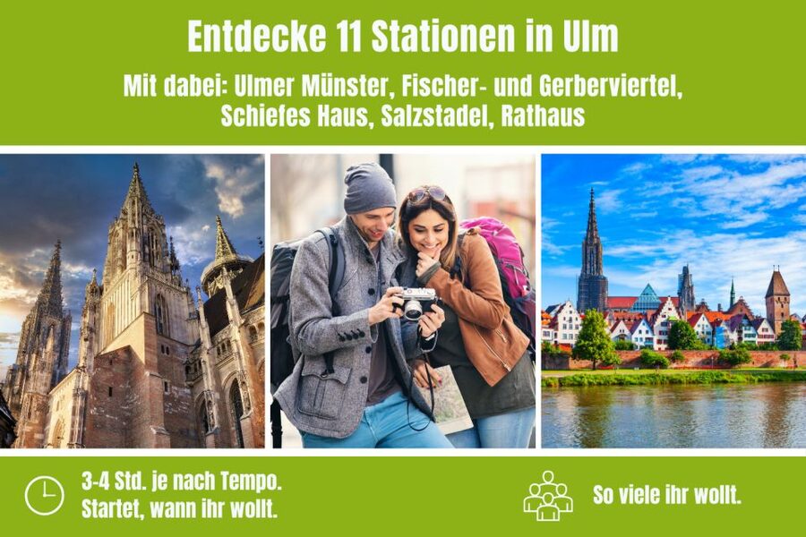 Ulm: Scavenger Hunt Self-Guided Walking Tour - Berblinger Tower and the crooked butcher’s tower in the old fishing district
