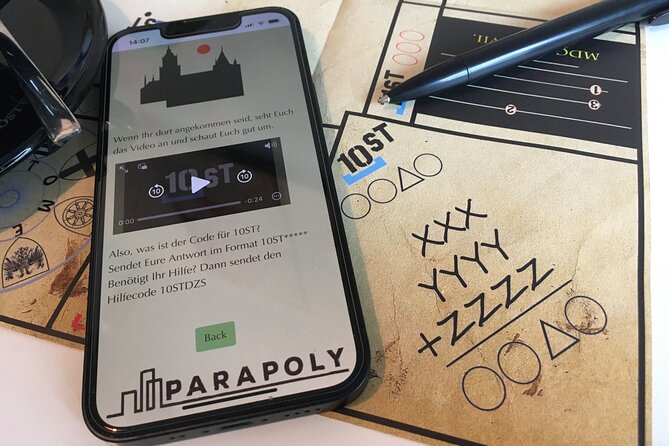 Urban Adventure Game in Frankfurt with an app - Stop 1: Neue Altstadt, the game’s first real test