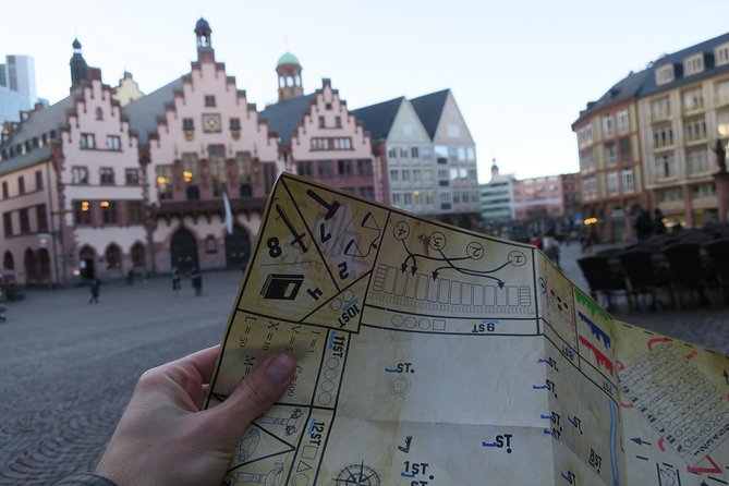 Urban Adventure Game in Frankfurt with an app - Stop 5: Romer, finishing with a sense of completion