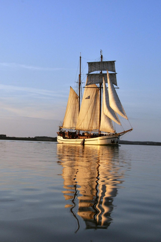 Usedom: Sailing tour on an exclusive tall ship Wednesday - Why this route works: Achterwasser calm and Oder Delta scale
