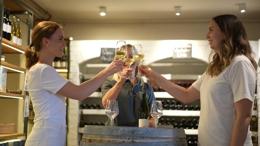 Winetasting / Weinprobe Koblenz - What you taste: three regional wines from the Terrassenmosel